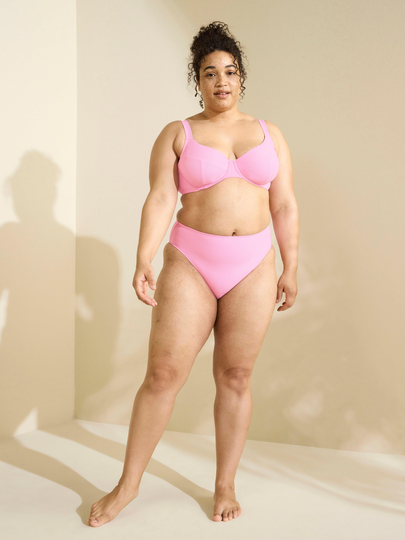 Ribbad bikinitrosa high waist