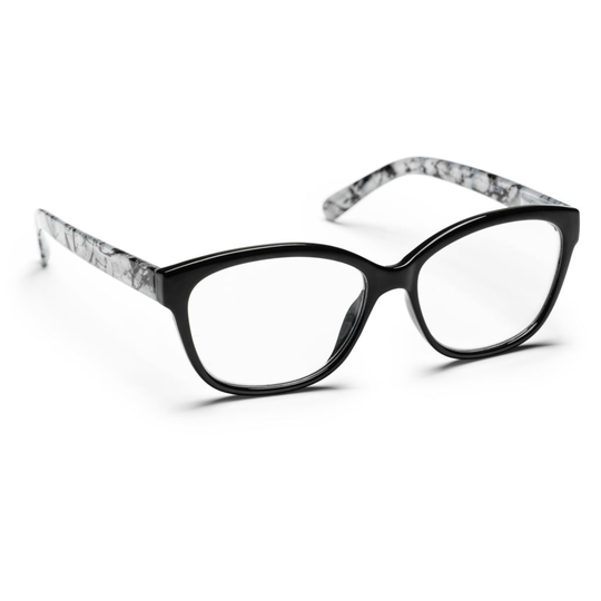 Haga Optik Sala Shiny Black Pattern +3,0