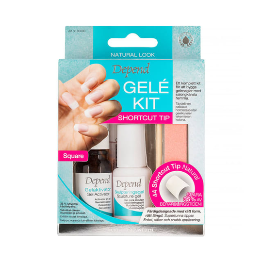 Gelekit French/Natural Look Shortcut Tip