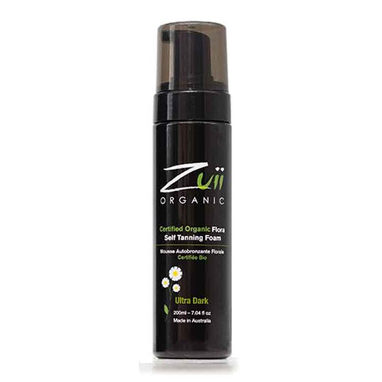 Zuii Organic Tan & Treat Self Tanning Foam Ultra Dark