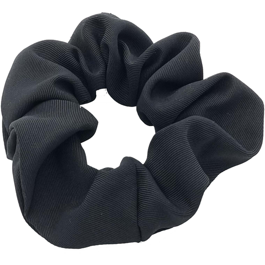 LYKO Hårscrunchie satinlook Black