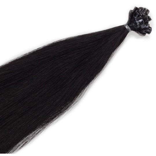 Rapunzel of Sweden Nail Hair Original Straight 50 cm 1.0 Black