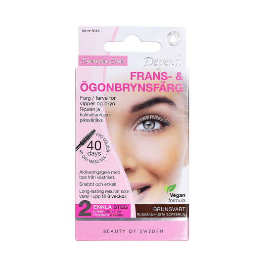 Depend Everyday Eye Frans & Ögonbrynsfärg Brunsvart