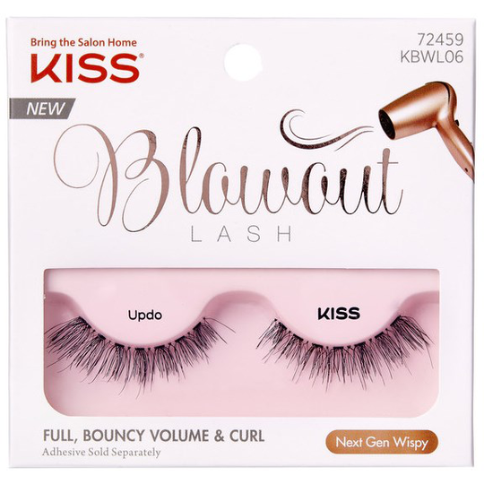 Kiss Blow Out Lash Updo