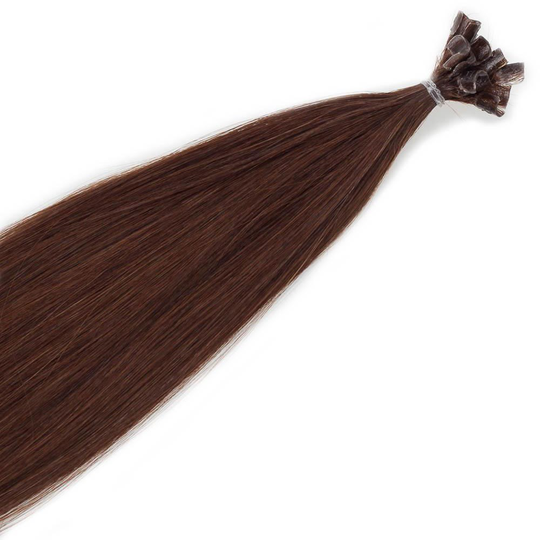 Rapunzel of Sweden Nail Hair Nail Hair Original Straight 2.0 Dark Bro