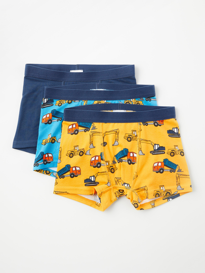 3-pack boxershorts med fordon
