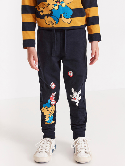 Sweatpants med Bamse-tryck