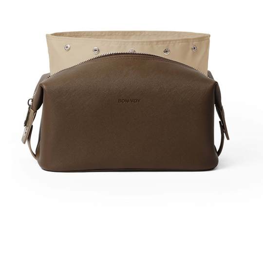 Bon Voy Getaway Toiletry Bag Large Brun och beige