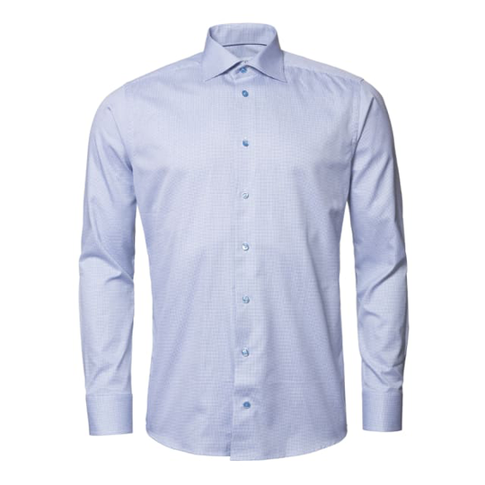 Småprickig Skjorta I Signature Twill Slim Fit