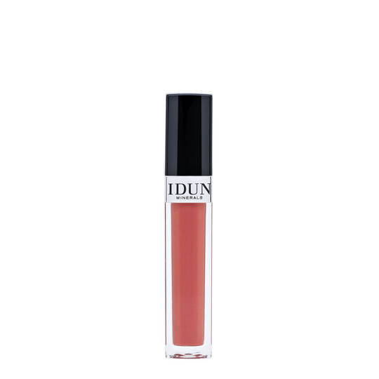 IDUN Minerals Lipgloss Mary Metallic Coral Red 6 ml