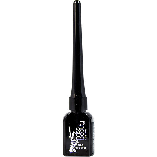 Miss Beauty Fine Eyeliner 01 Black 01 Black