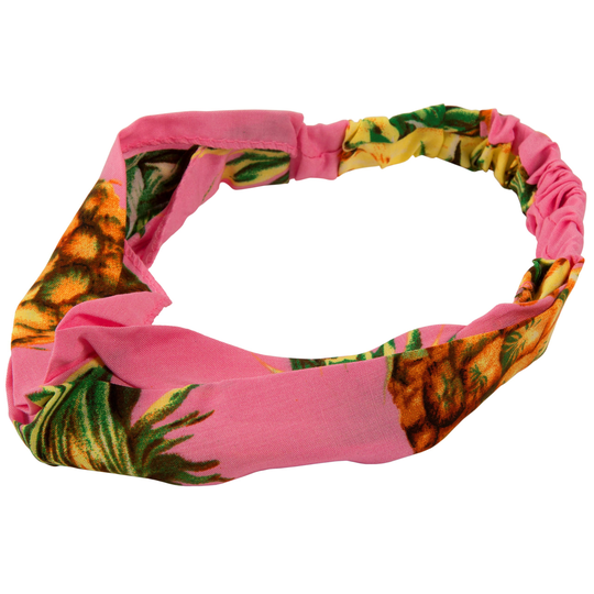 LYKO Headband Pineapple Pattern Pink