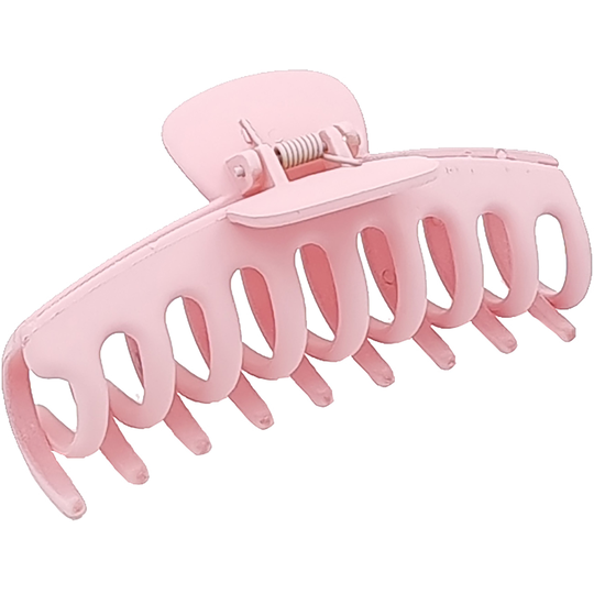 LYKO Hair Clip Rubberized 11 cm Pink