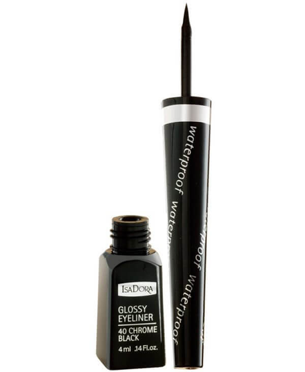 IsaDora Glossy Eyeliner 40 Chrome Black