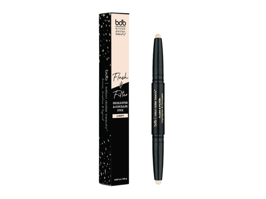 Flash and Filter Highlighter & Concealer, Billion Dollar Beauty Eyeliner