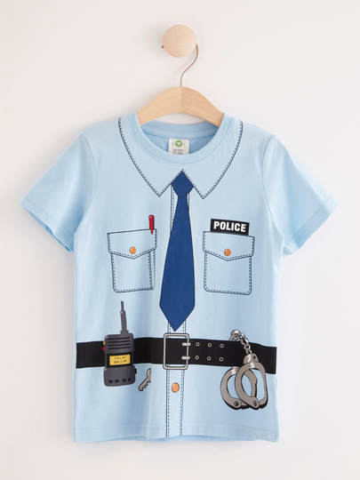 T-shirt med polistryck