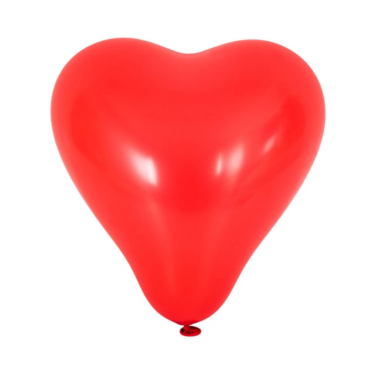 Hjärtformade ballonger 10-pack