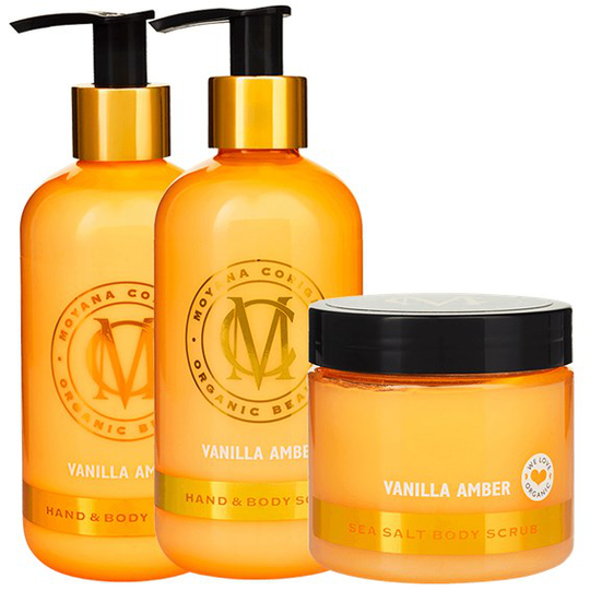 Moyana Corigan Startpaket Hudvård Vanilla Amber