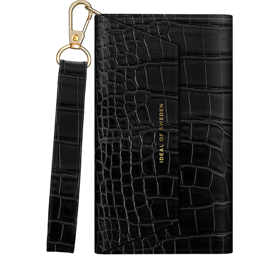 iDeal of Sweden iPhone 11 Pro Max/XS Max Cassette Clutch Black Croco