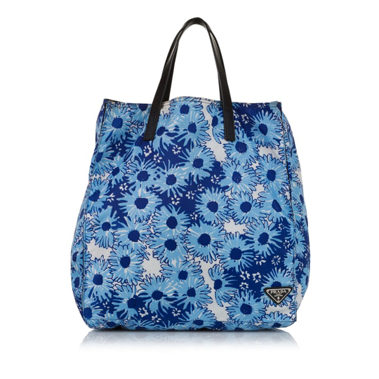 Prada Tessuto Stampato Tote Bag