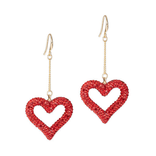 Blush – Heart Rhine Earring