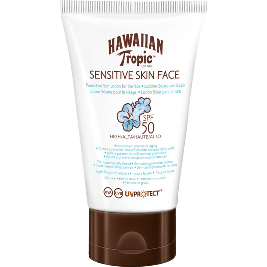 Hawaiian Tropic Sensitive Face Protective Lotion SPF 50 60 ml