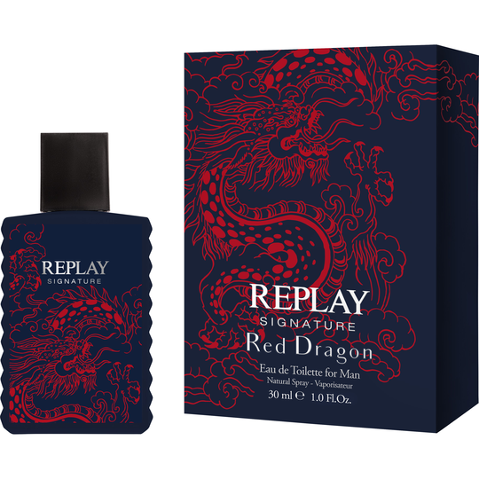 Replay Signature Red Dragon Red Dragon for Him Eau De Toilette 30 ml