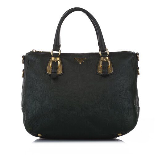 Prada Vitello Daino Leather Satchel