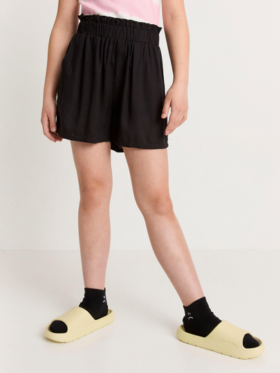 Shorts med hög midja