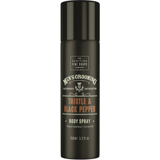 The Scottish Fine Soap Thistle & Black Pepper Body Spray 150 ml