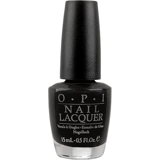 OPI Nail Lacquer, Lady In Black, 15 ml OPI Svart & Grått