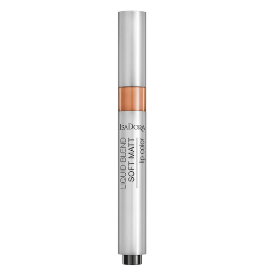 IsaDora Liquid Blend Soft Matt Lip Color Rust Brown