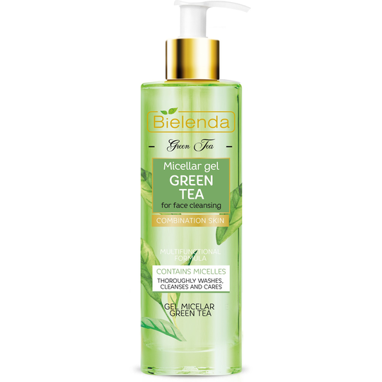 Bielenda GREEN TEA micellar gel for face cleansing 200 ml