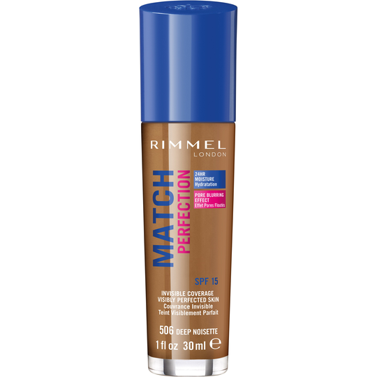 Rimmel Match Perfection Foundation 506 Deep Noisette
