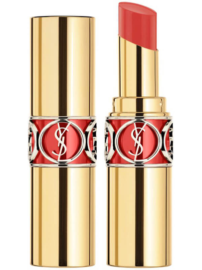 Yves Saint Laurent Rouge Volupté Shine Lipstick Orange Impertinent 16