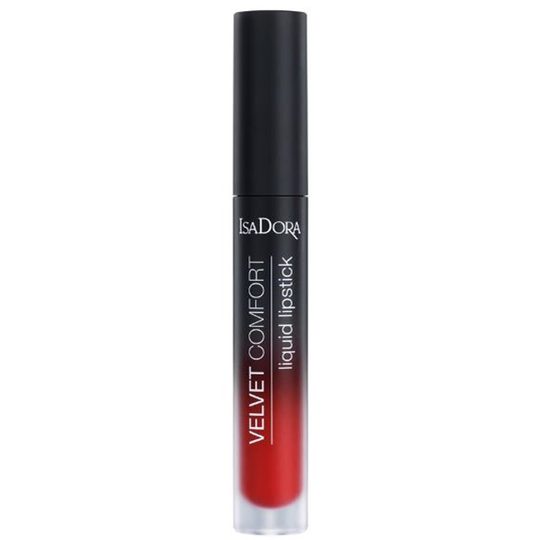 IsaDora Velvet Comfort Liquid Lipstick 66 Ravish Red