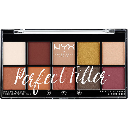 Perfect Filter Shadow Palette, NYX Professional Makeup Ögonskugga