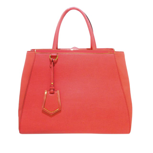 Fendi 2jours Leather Satchel