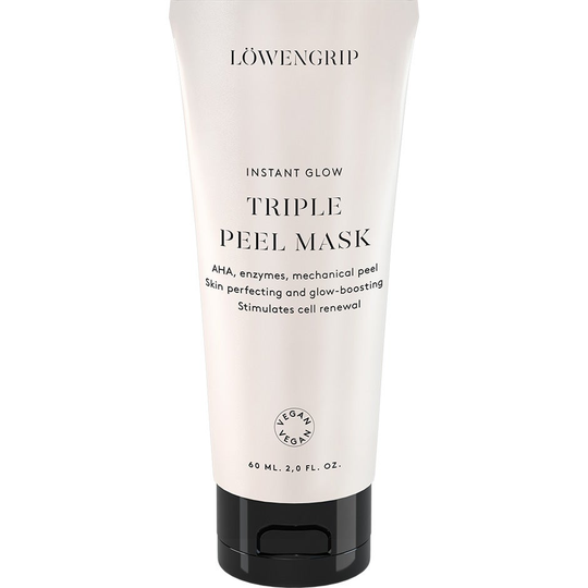 Instant Glow - Triple Peel Mask, 60 ml Löwengrip Peeling & Ansiktsskrubb