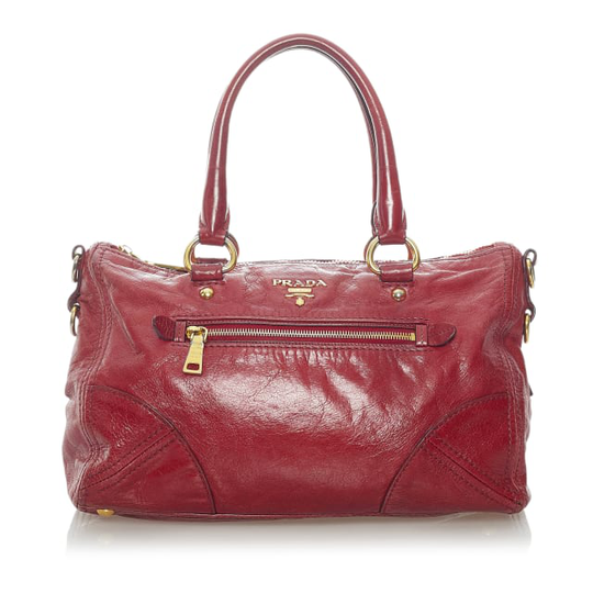 Prada Vitello Shine Satchel