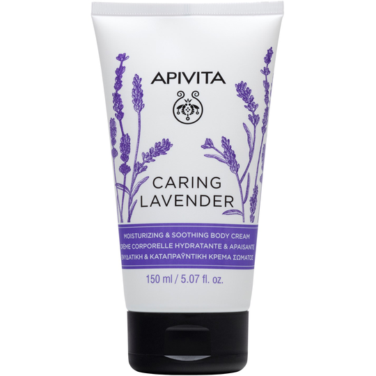 APIVITA Caring Lavender Moisturizing & Soothing Body Cream with Laven
