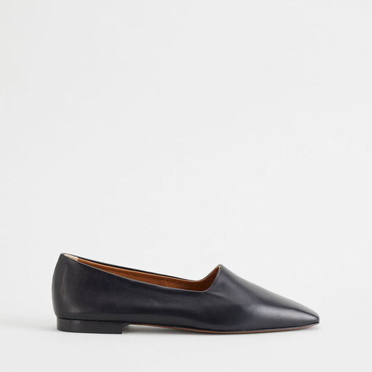 Andrano Black Nappa Loafer