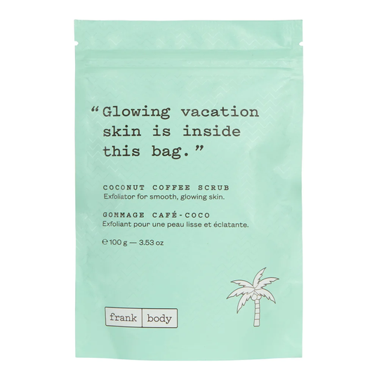Coconut Coffee Scrub 100g, Frank Body Kroppsskrubb