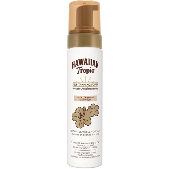Self-Tanning Foam, 200 ml Hawaiian Tropic Brun utan sol (BUS)