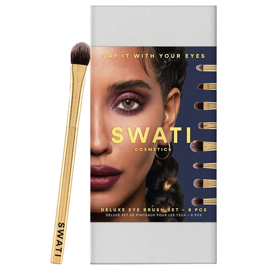 Deluxe Eye Brush Set, Swati Sminkborstar & Penslar