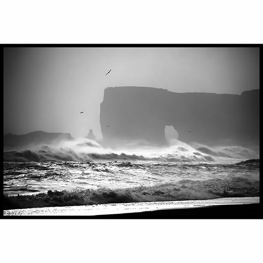 Black Beach Poster