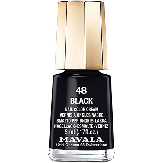 Mavala Nail Color Cream, 48 Black, 5 ml Mavala Nagellack
