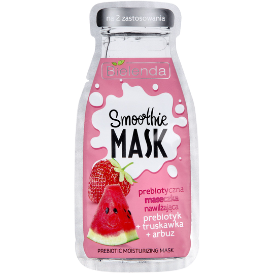 Bielenda SMOOTHIE MASK moisturizing face mask with Prebiotic+Strawberr