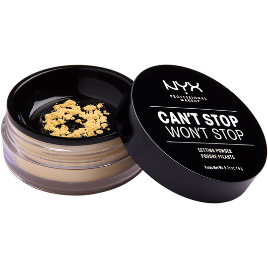 NYX PROFESSIONAL MAKEUP Can't Stop Won't Stop Setting Powder Banana