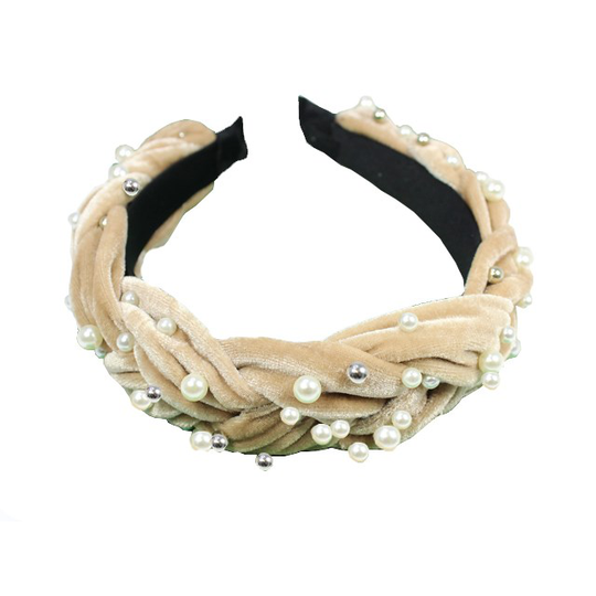LYKO Diadem Braid Pearl Beige